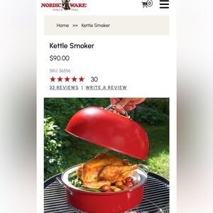 Nordicware stovetop smoker
